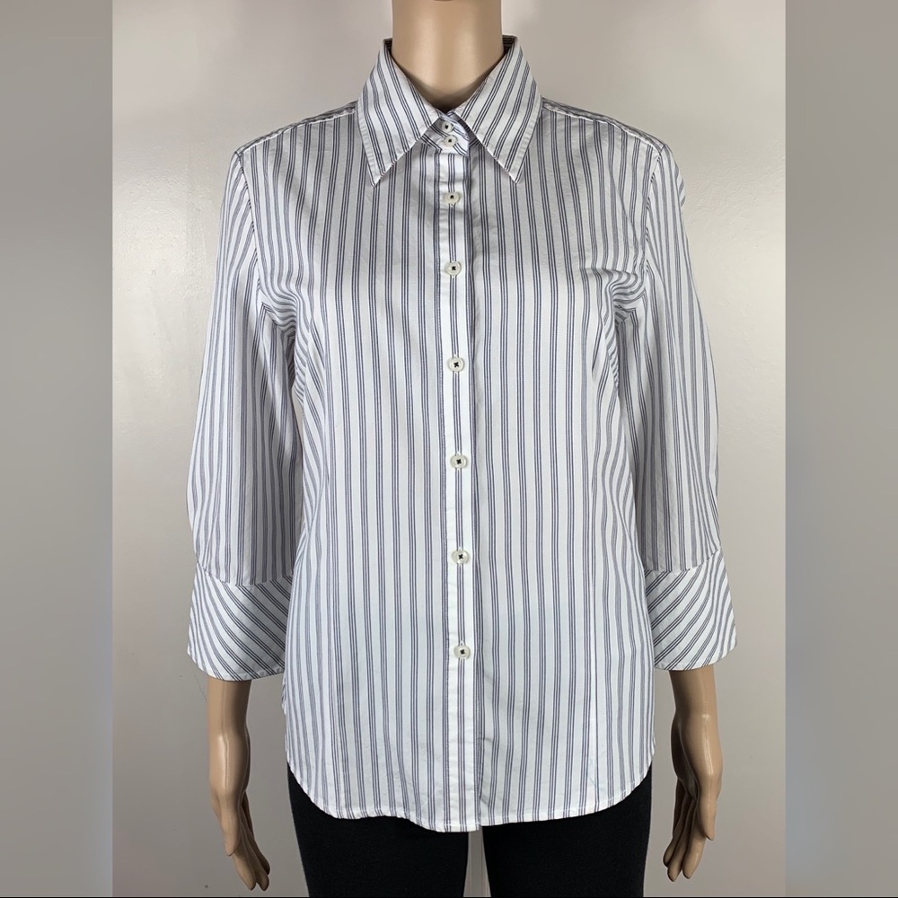 TOMMY HILFIGER Sz. 10 Americana Button-Up Polo Top